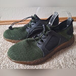 Adidas Die Weltmarke Mit Den 3 Stripes~Green/Black Sneakers Eur 42